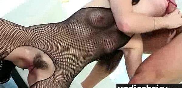  Big hairy pussy babe gets hard fucked in pussy deep 25